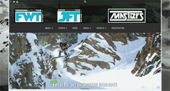 Desktop Screenshot of freeskiingworldtour.com